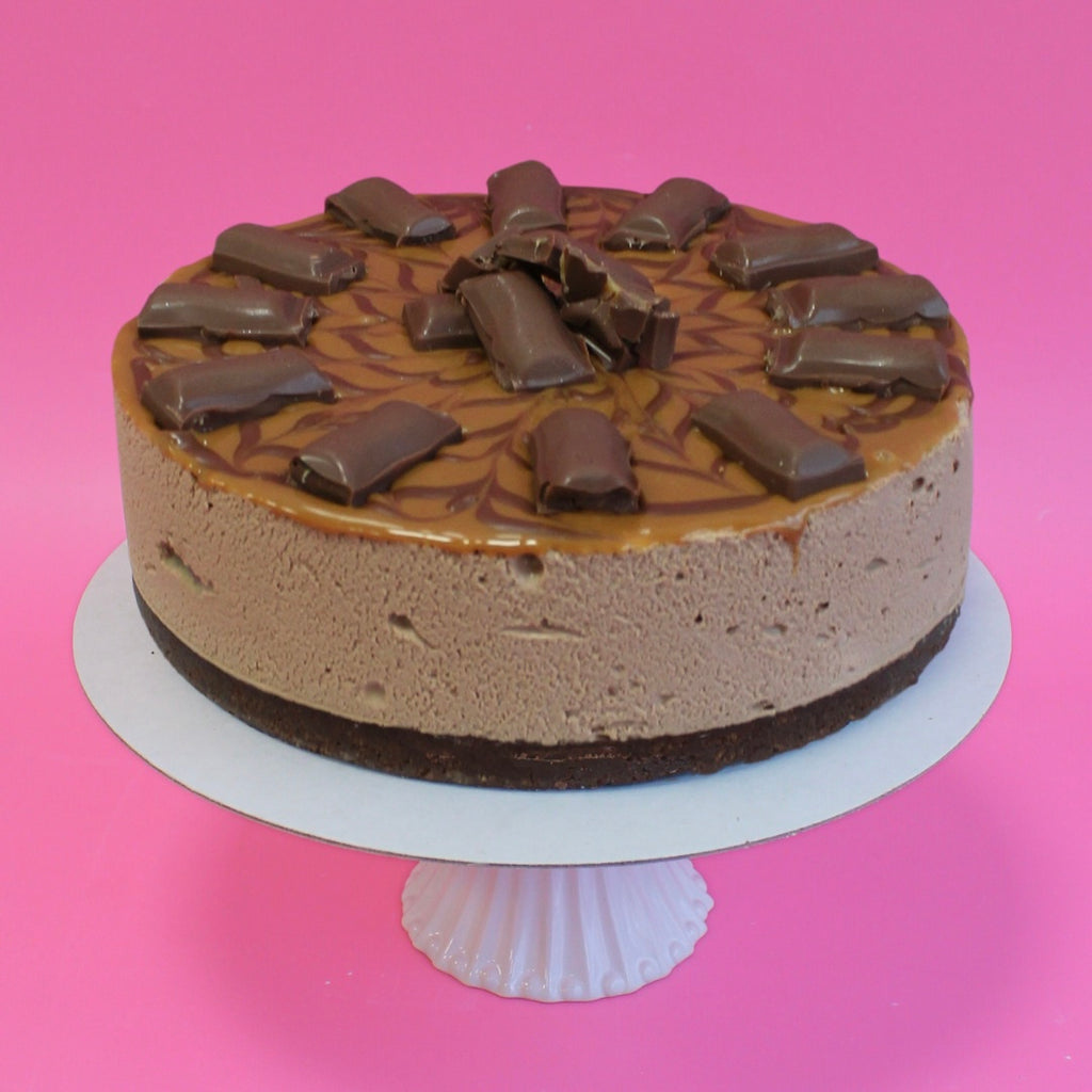 Galaxy Caramel Cheesecake