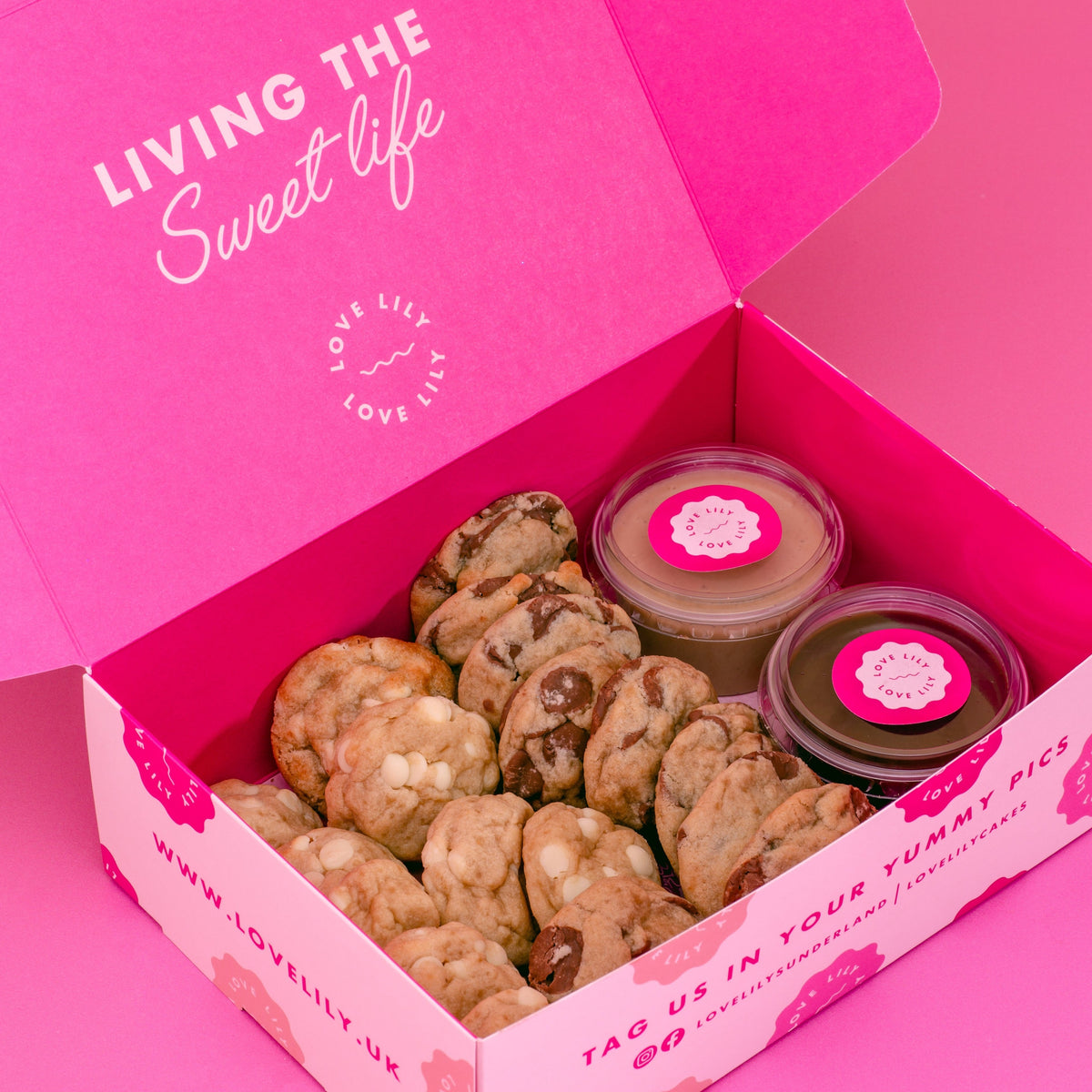 Mini Cookie Dipping Box – Kinder V's Nutella | Love Lily Cakes