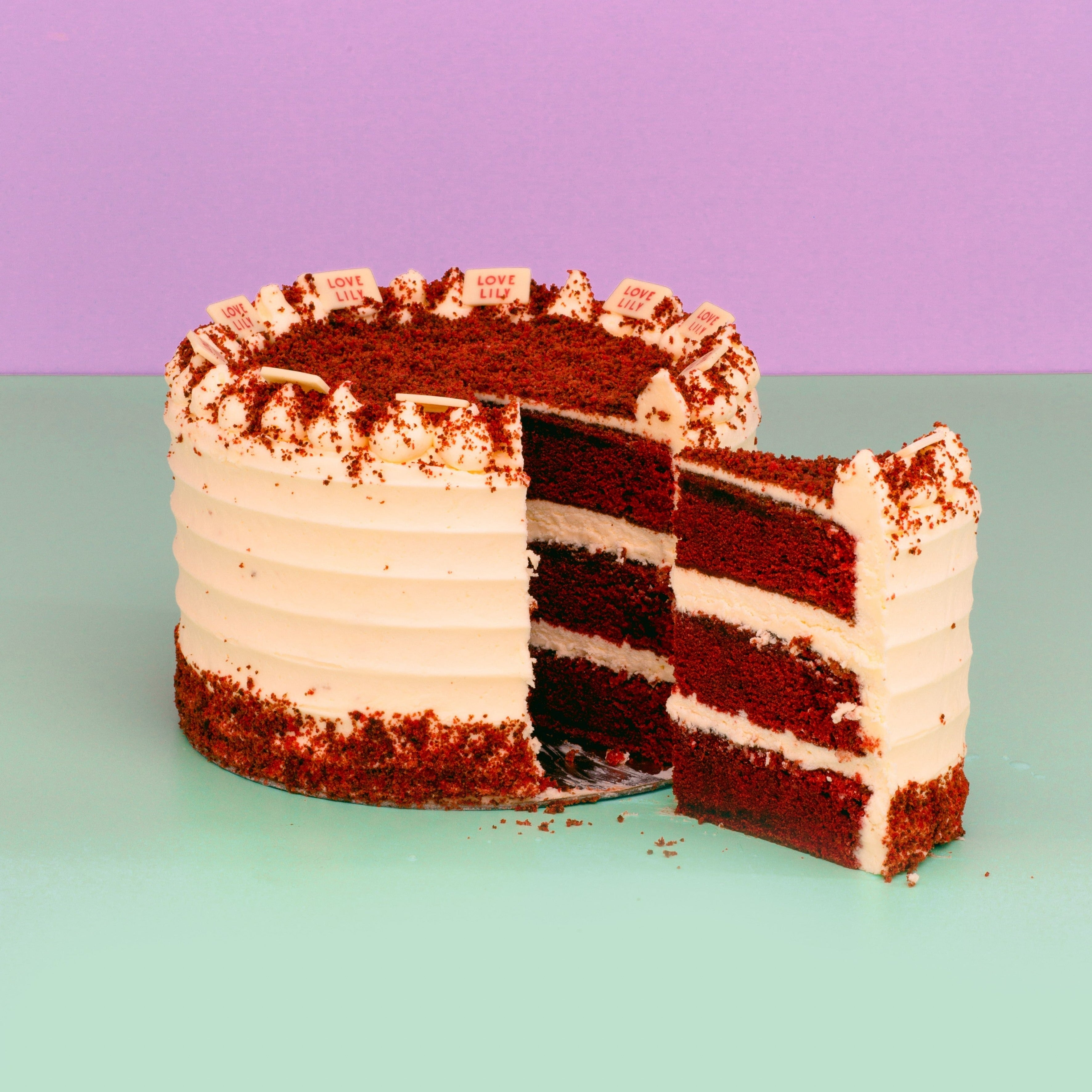 white lily red velvet cake Red Velvet Cake